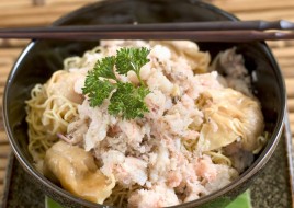 Wonton and Crab Noodle