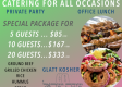 Special Catering Packages