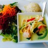 Salmon Green Curry Lunch