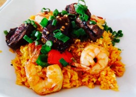 Surf and Turf Fried Rice