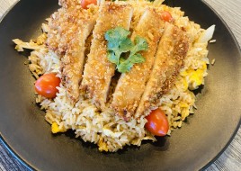 Fried Rice Crispy Chicken 