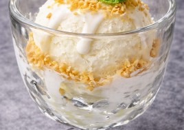 Homemade Coconut Ice Cream