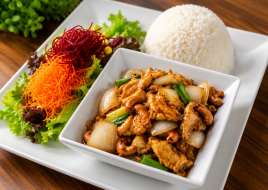 Cashew Chicken Lunch