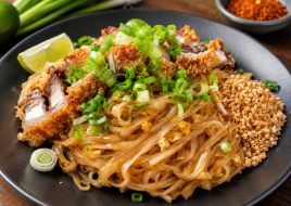 Pad Thai Moo Krob