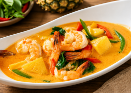 Pineapple Shrimp Curry