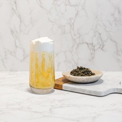 Lychee Oolong Tea With Sea Salt Cream