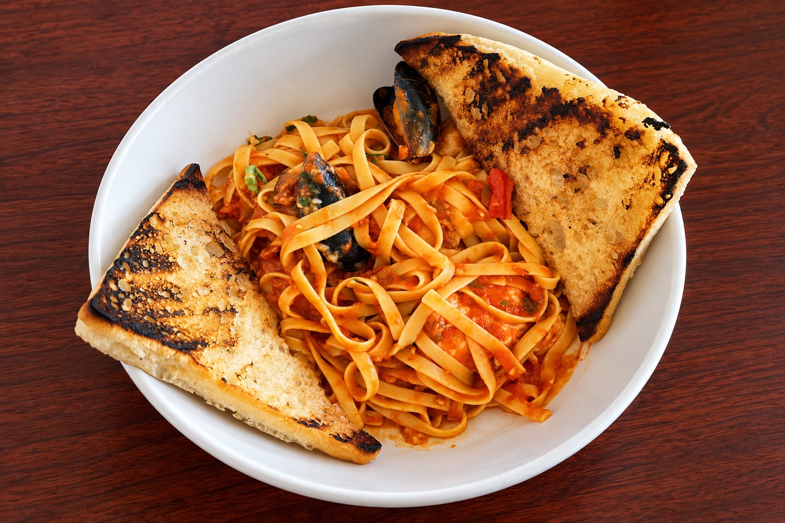 Seafood Ziti Pasta