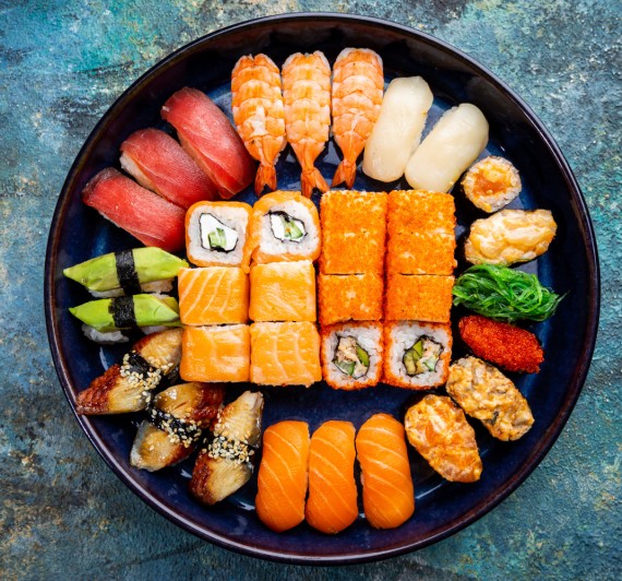 Sushi & Rolls Party Trays