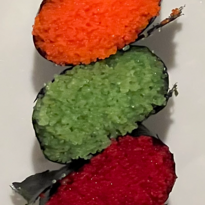 Masago Sushi Trio