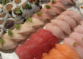 Sushi and Rolls Party Tray (B)