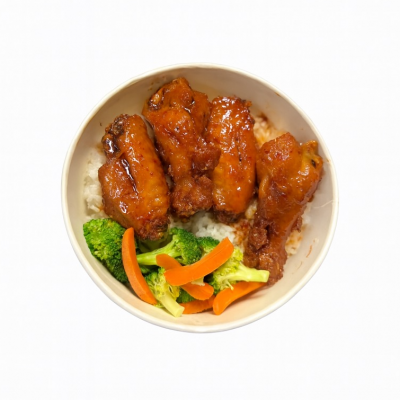 Thom-yum Wing Rice Bowl