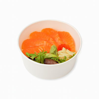 Salmon Sashimi Rice Bowl