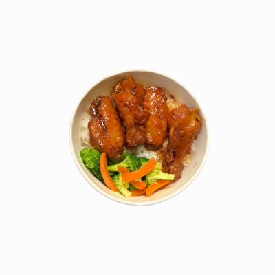 Thom-yum Wing Rice Bowl
