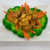 Garlic fried tofu