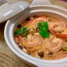 Creamy Tom yum noodle shrimp
