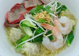 Wonton Shrimp Soup