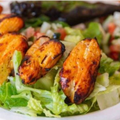 Chicken Breast Kabob Plate