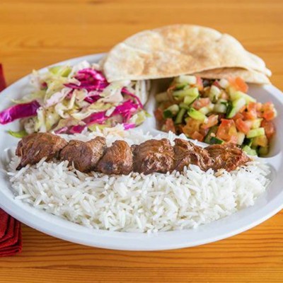 Lamb Kabob Plate