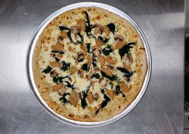 Chicken Alfredo Pizza