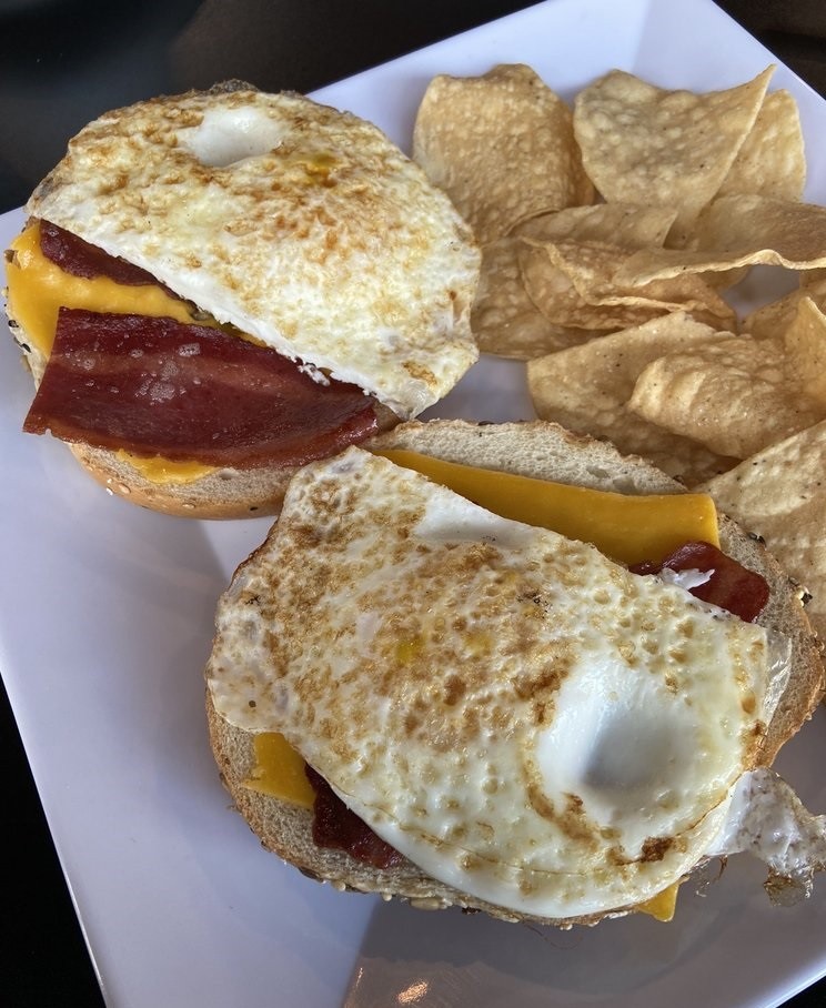 Breakfast Bagel Sandwich