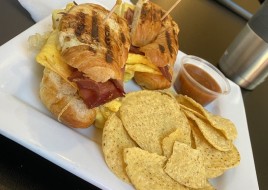 Breakfast Panini/Croissant
