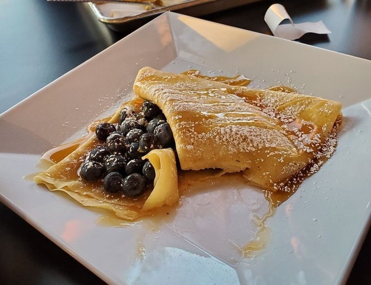 Blueberry Crepe