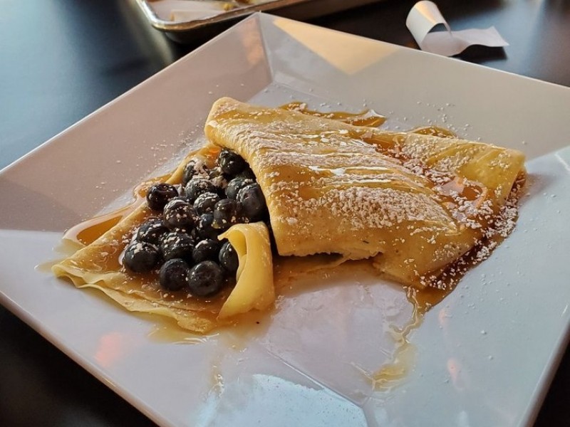 Blueberry Crepe
