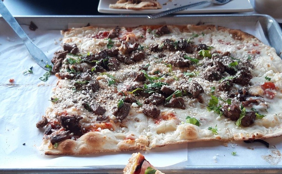 Greek Flatbread Pizza