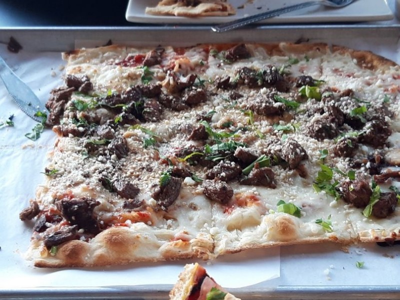 Greek Flatbread Pizza