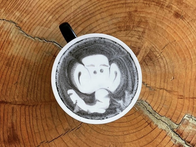 Charcoal Latte