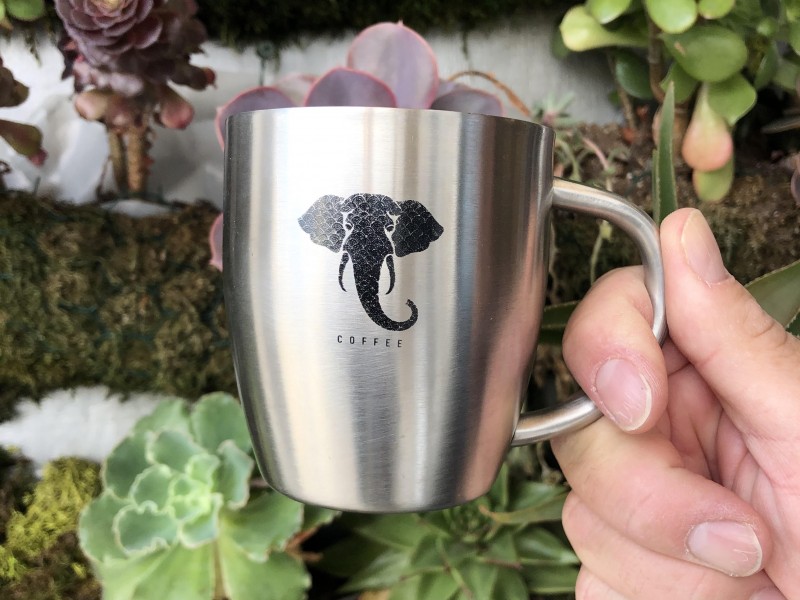 Aluminum 8 oz Mug