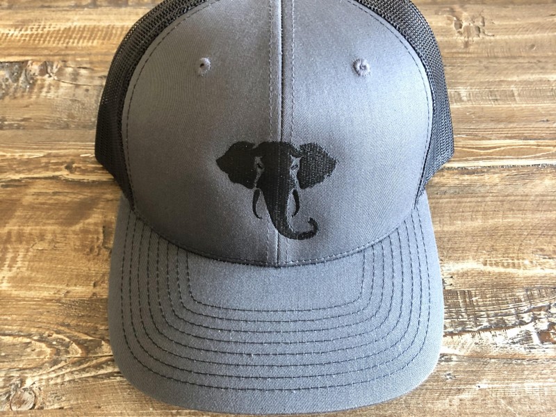 Trucker Hat/ Grey and Black 