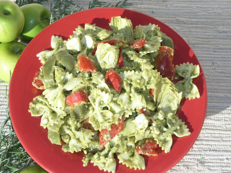 Artichoke Pesto Pasta