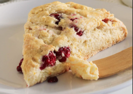 Cranberry Ginger Scone 