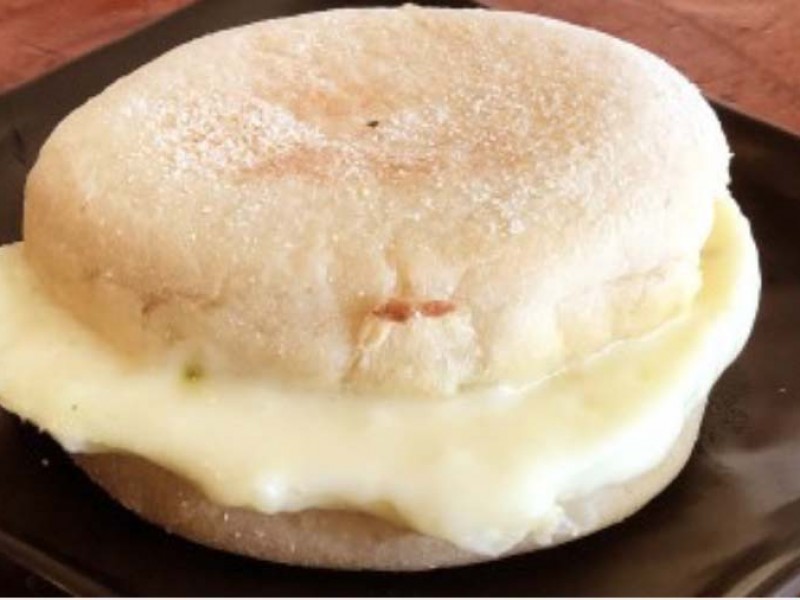 Pesto Provolone Egg Breakfast Sandwich 