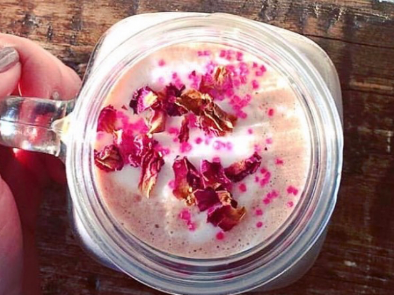 White Rose Latte 