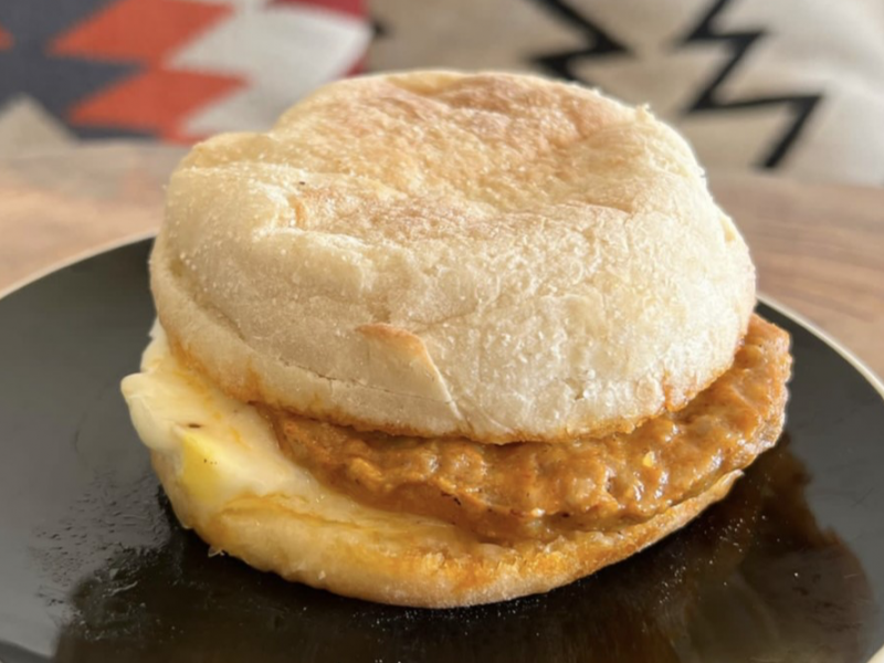 Chorizo Whole Egg Breakfast Sandwich