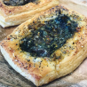 Spinach Feta Puff Pastry Flat (Vegan)