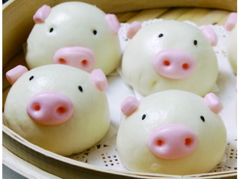 Lucky&Cute Piggy Bun(6pcs)