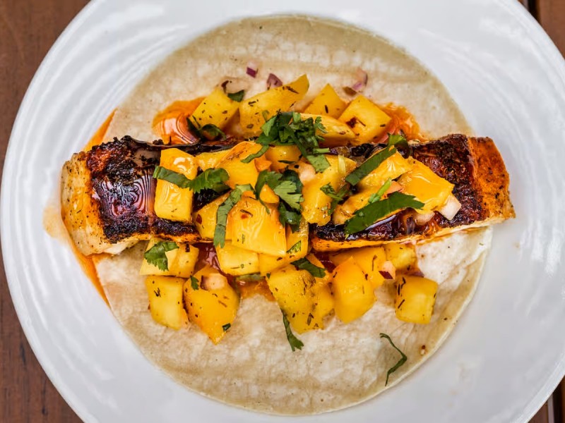 Grilled Mahi Mahi Taco (Blackened)