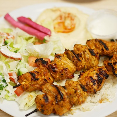 Chicken Kabob Plate
