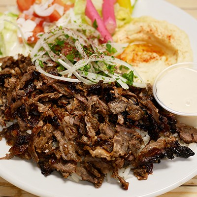 Beef Shawarma plate