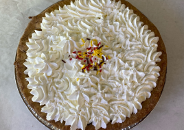 Pumpkin Whipped Cream Pie