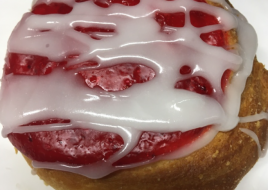 Strawberry danish