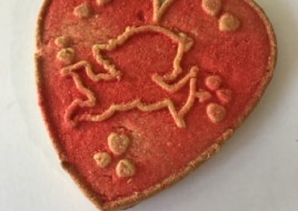 valentie heart cookies