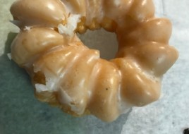 Vanilla french donut