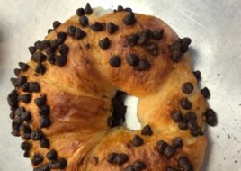 Chocolate chip Croissant