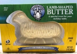 Butter lamb - shape (3oz)