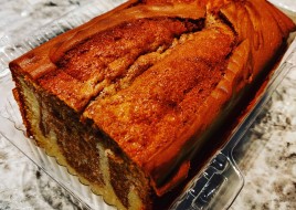 1/2 Marble pound cake (1lb 7oz)