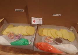 DIY cookies kit gluten free (easter cookies)